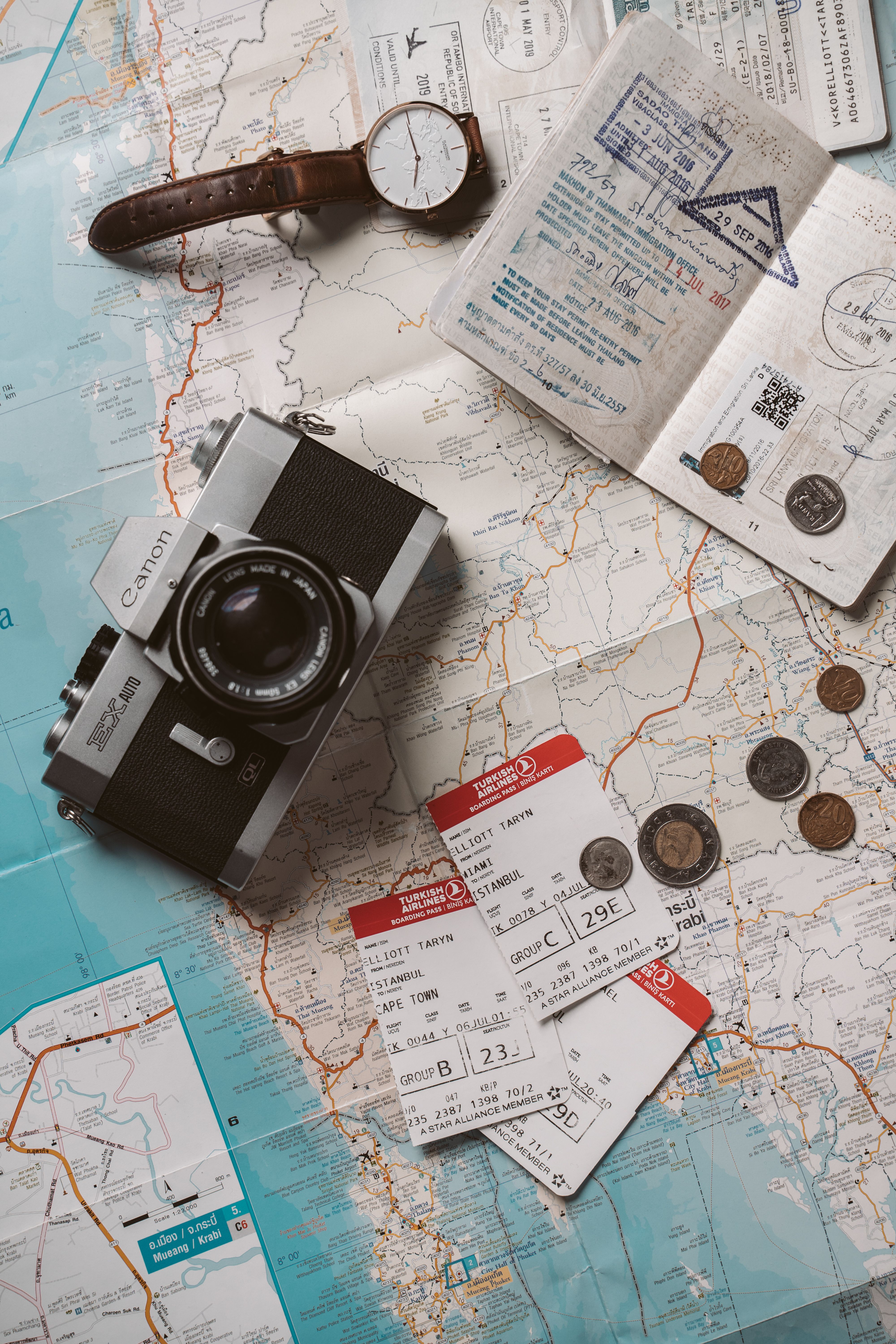 Travel experience with scenic views